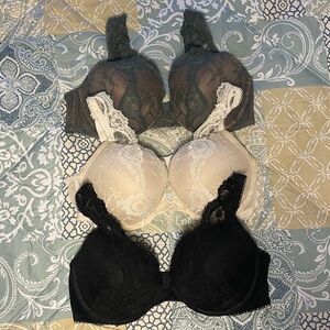 Victorias Secret Dream Angel Push-up Bras (set of 3)